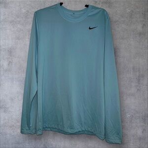 Nike Women's Aqua Long Sleeve Tee